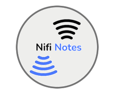 A Nifi disc in light grey