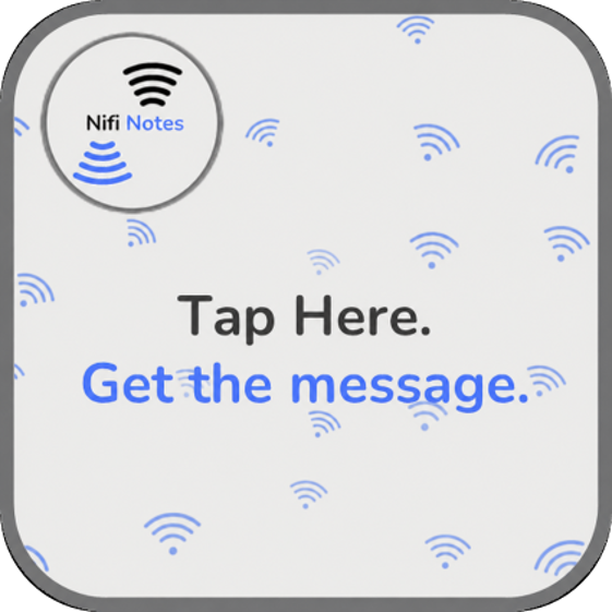 A Nifi Note in light grey — note form